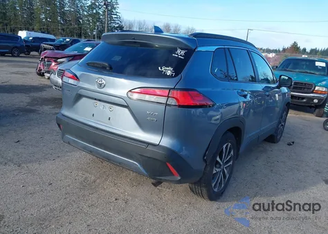 2024 Toyota Corolla Cross Xle z USA, uszkodzony, nr VIN 7MUDAABG2RV102186